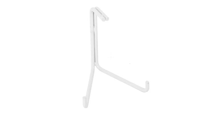 Rekje voor tegels wit 2-poot metaal
