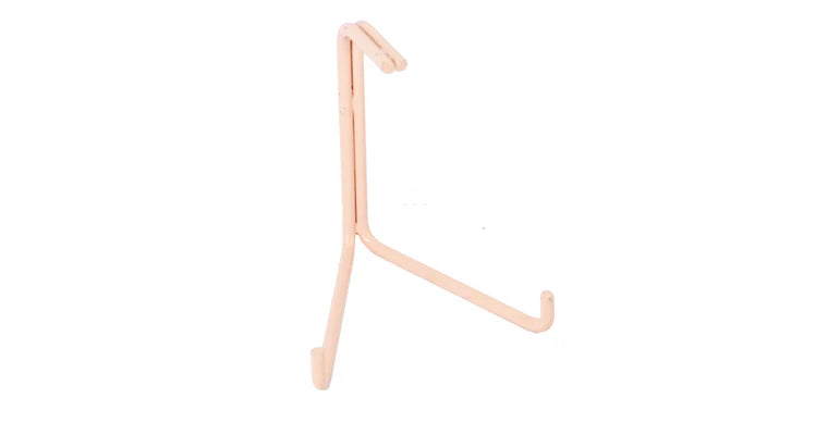 Rekje voor tegels roze 2-poot metaal