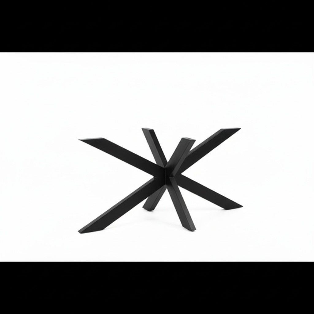 Mangohouten Eettafel Gerrit ovaal - 6 cm dik blad