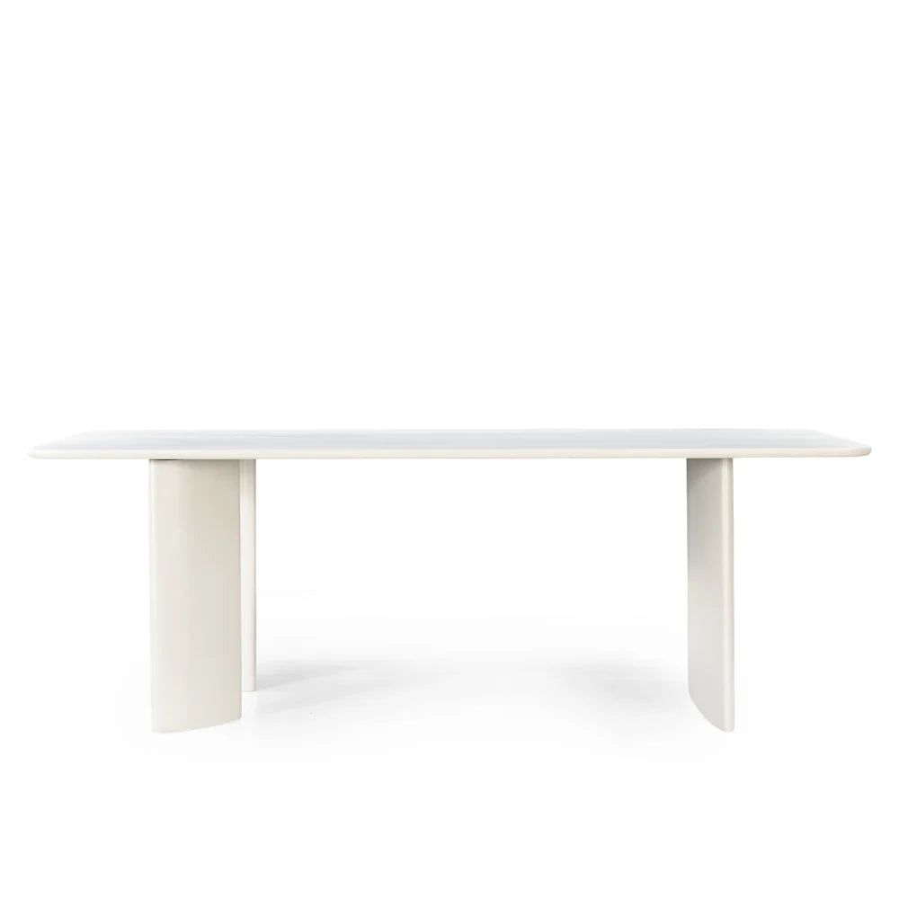 Eettafel Jade Recht wit