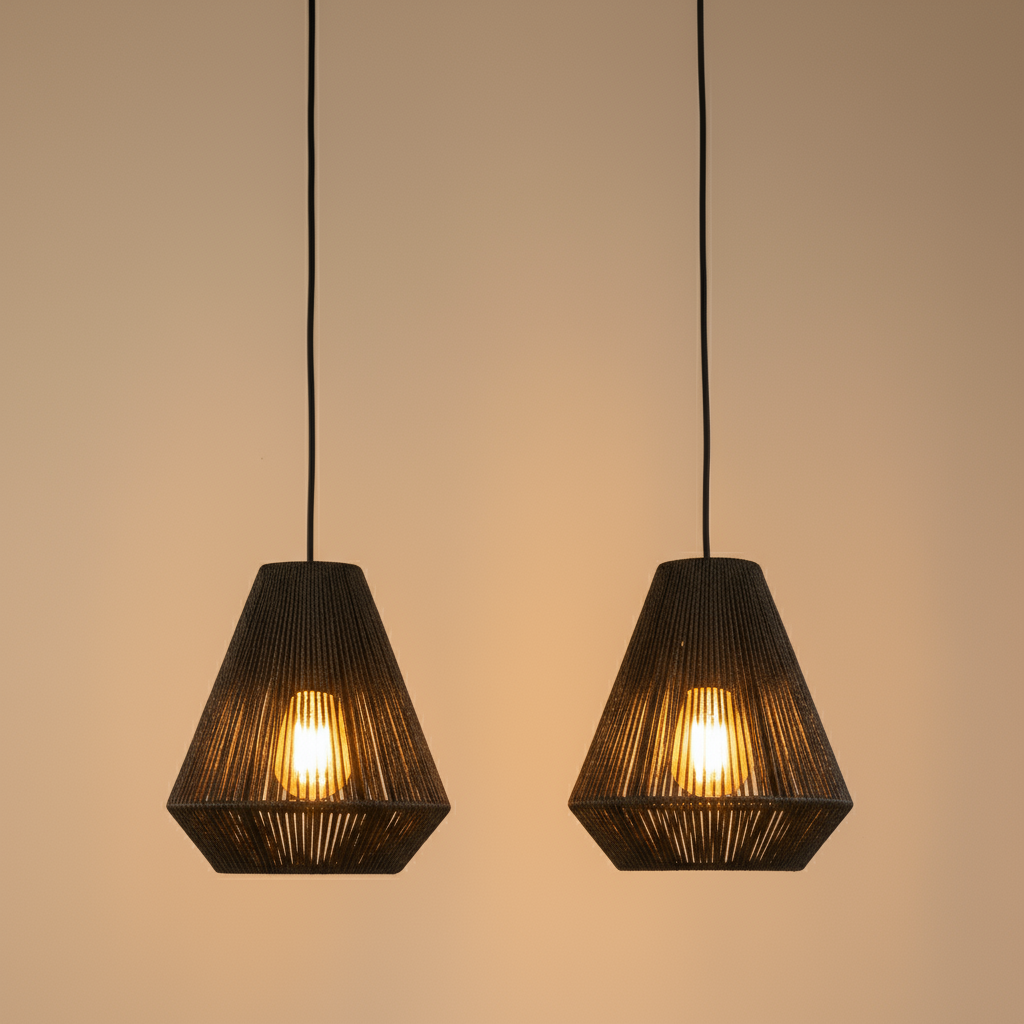 Hanglamp Ibiza Diamond 2-Lichts