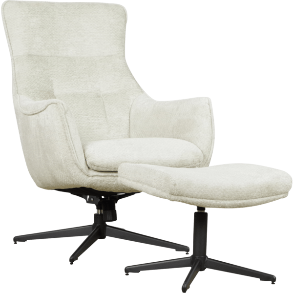 Fauteuil Flynn + hocker