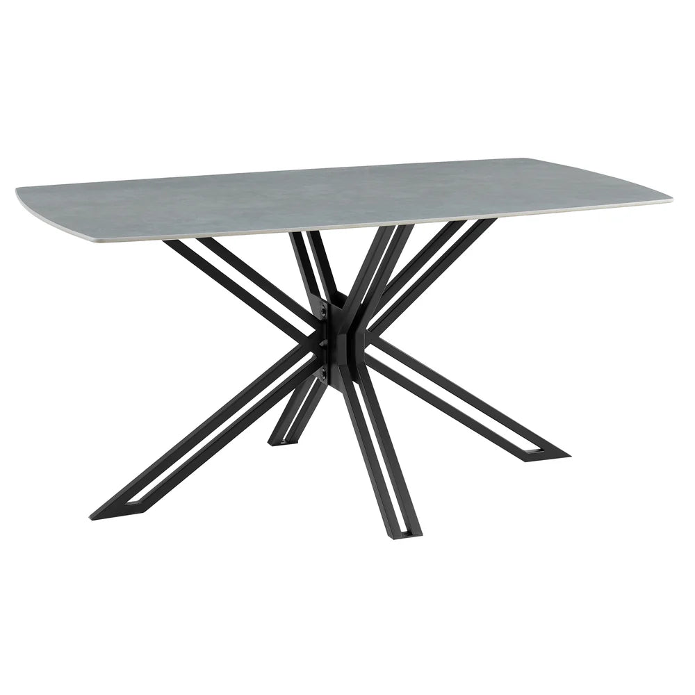 Eettafel Yana recht steen